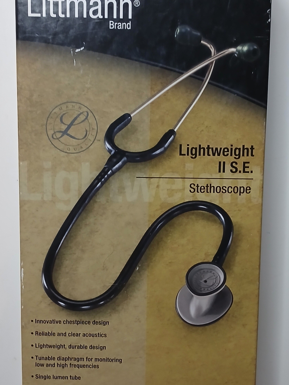 Littmann Lightweight II S.E. Stethoscope - Black